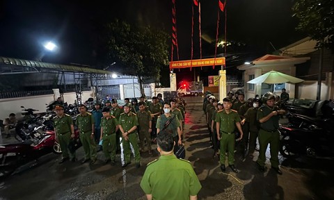 Công an phường An Phú ra quân phòng ngừa tội phạm, bảo đảm ANTT, xây dựng địa bàn không ma túy
