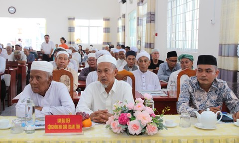 An Giang họp mặt mừng Tết Roya Haji năm 2026 của đồng bào Chăm