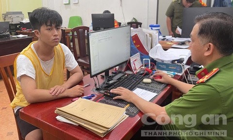 TPHCM: Truy xét ‘thần tốc’, tóm gọn kẻ nghiện game trộm cắp tài sản