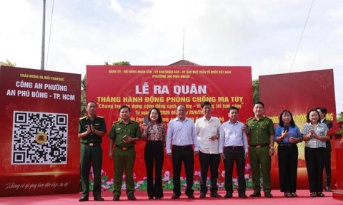 Phường An Phú Đông: Bắt giữ hàng chục đối tượng mua bán và tổ chức sử dụng trái phép chất ma túy