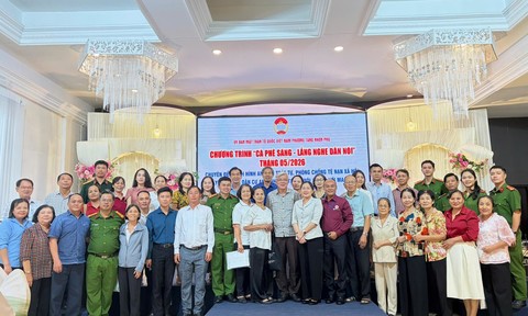 "Cà phê sáng - Lắng nghe dân nói" - một mô hình sáng tạo để "gần dân nhất"