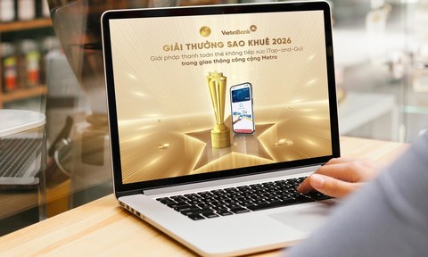 Giải pháp thanh toán thẻ Tap-and-Go tỏa sáng tại Giải thưởng Sao Khuê 2026