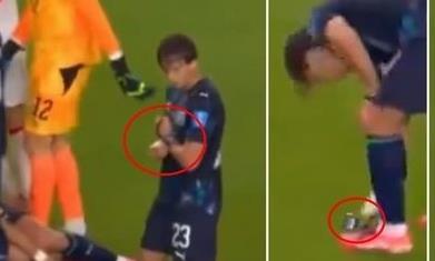 Cầu thủ ở World cup bị hiểu nhầm “trộm” đồng hồ của trọng tài
