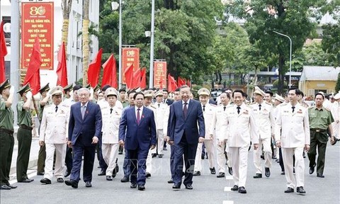 Tổng Bí thư, Chủ tịch nước Tô Lâm dự Lễ kỷ niệm 80 năm Ngày truyền thống Học viện An ninh nhân dân