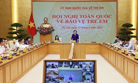 Bảo vệ trẻ em là nhiệm vụ ưu tiên trong chiến lược phát triển con người Việt Nam