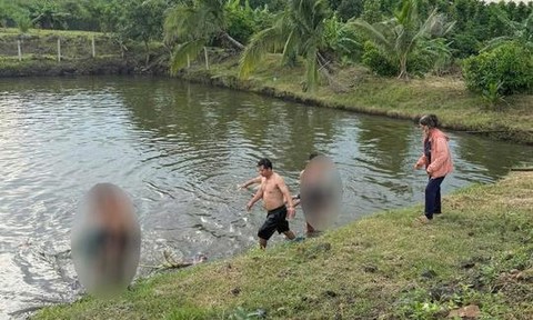 Ra ao tắm, hai cháu bé là anh em đuối nước thương tâm