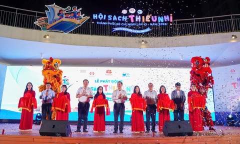 Em vui đọc sách – Hội sách thiếu nhi rộn ràng tại chung cư Sora Gardens, phường Bình Dương