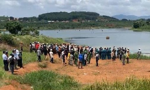 5 học sinh đuối nước tử vong khi tắm hồ ở Lâm Đồng