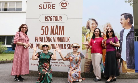50 năm tin yêu Vinamilk, tuổi 50+ chọn Vinamilk Sure để sống khỏe mỗi ngày