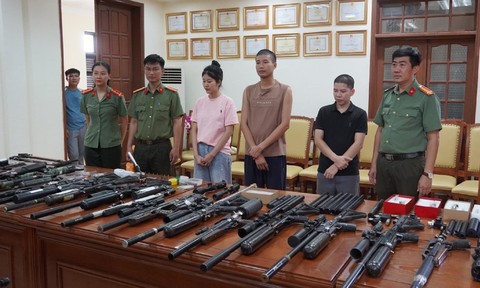 Triệt phá đường đường dây chế tạo, mua bán vũ khí quân dụng liên tỉnh