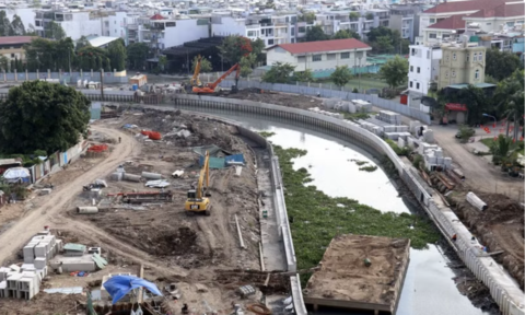 TPHCM phấn đấu hoàn thành dự án rạch Xuyên Tâm vào cuối năm 2027