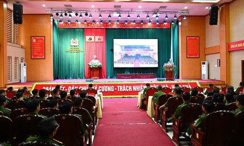 Đẩy mạnh triển khai Đề án trại giam thông minh, xây dựng dữ liệu bảo đảm đồng bộ, liên thông