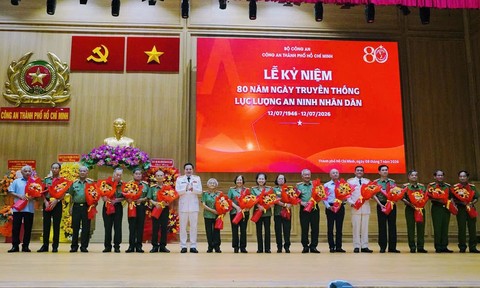 Lực lượng An ninh nhân dân Công an TPHCM luôn hoàn thành xuất sắc mọi nhiệm vụ, phục vụ đắc lực cho sự nghiệp xây dựng và phát triển Thành phố