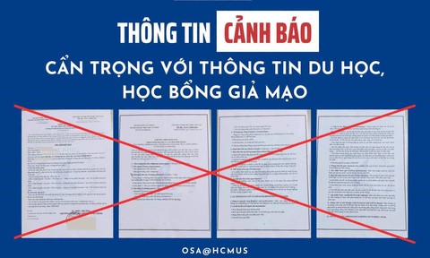 Trường đại học cảnh báo những thông tin giả mạo nhằm lừa đảo mùa tuyển sinh