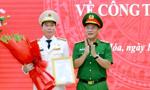Bổ nhiệm Đại tá Hoàng Quốc Việt giữ chức Giám đốc Công an tỉnh Thanh Hóa