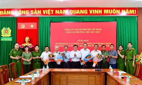 Phường Thủ Dầu Một: Ra mắt mô hình dân vận khéo – phát huy cộng đồng người Hoa trong giữ gìn ANTT