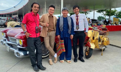 Mãn nhãn với hàng trăm xe môtô, ôtô cổ, hiếm tại lễ hội Vietnam Scooters Fest 2026