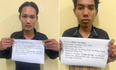 Bắt nhóm đối tượng dùng dao tấn công người đi đường cướp tài sản