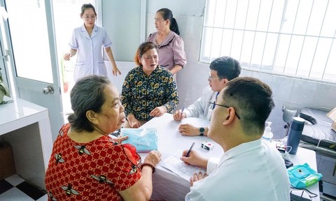 Thạnh An trở thành xã đầu tiên của TPHCM hoàn thành khám sức khỏe toàn dân