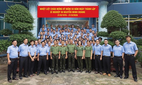 Xí nghiệp in Nguyễn Minh Hoàng: Nửa thế kỷ giữ lửa nghề in