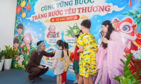 Mang trung thu ấm áp đến với bệnh nhi