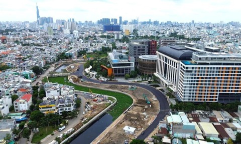 TPHCM: Thông xe đoạn đầu tiên của dự án rạch Xuyên Tâm