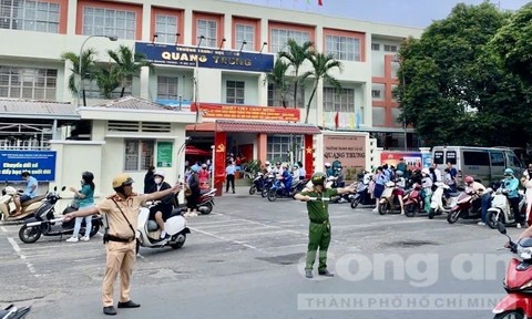 TPHCM: Giữ đường thông, hè thoáng cho ngày khai giảng năm học mới